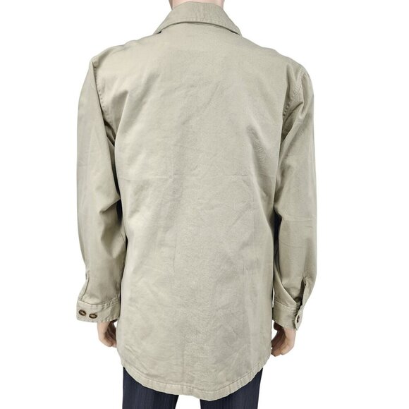 FM Allen Field Classic Safari Coat Jacket Canvas Twill Men's Medium - Picture 4 of 12